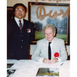 ジャック・デペルト画伯と日本ぶっくあーと 代表・太田唯男